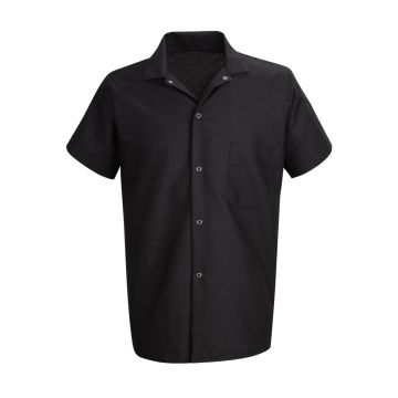 Red Kap 5020 Men's Five-Gripper Closure Cook Shirt
