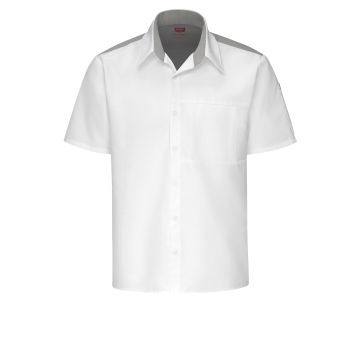 Red Kap 502M Men's Airflow Cook Shirt with OilBlok