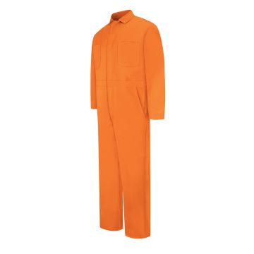Red Kap CC14 Men's Snap-Front Cotton Coverall - Orange