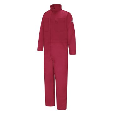 Bulwark CEB2 Men's Midweight Excel Flame-Resistant Premium Coverall - Red