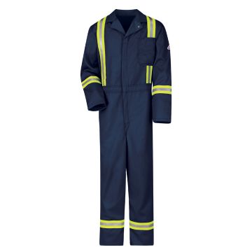 Bulwark CECT Men's Midweight Excel Flame-Resistant Reflective Classic Coverall