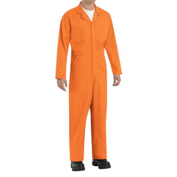 Red Kap CT10 Men's Action Back Coverall - Orange