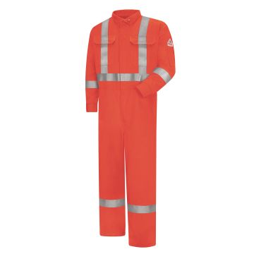 Bulwark CTBB Men's Reflective Premium Coverall - Orange