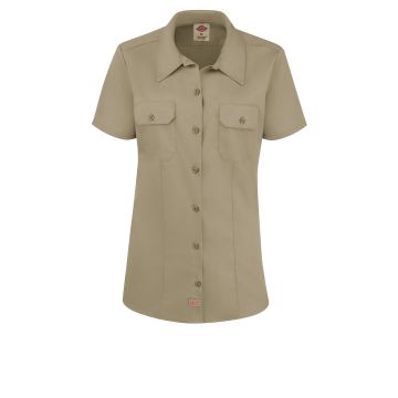 Dickies FS57 Women's Short-Sleeve Traditional Shirt