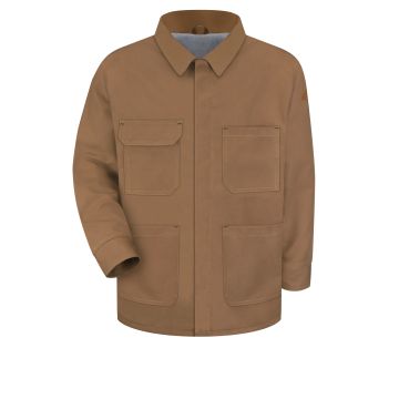 Bulwark JLC6 Unisex Brown Duck Lineman's Coat