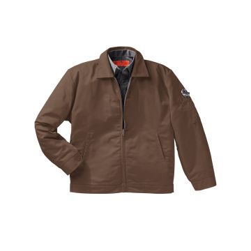 Red Kap JT22 Men's Slash Pocket Jacket - Brown
