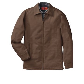 Red Kap JT50 Men's Perma-Lined Panel Jacket - Brown
