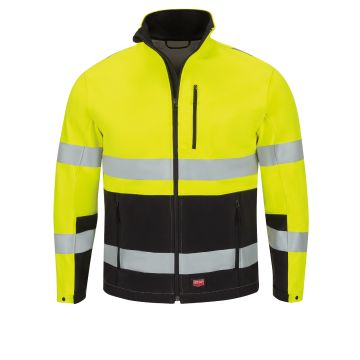 Red Kap JY34 Men's Hi-Visibility Soft Shell Jacket