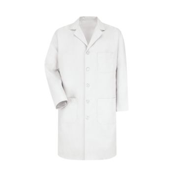 Red Kap KP14 Men'sThree-Pocket 41.5" Full-Length Lab Coat