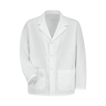 Red Kap KP16 Men's Two-Pocket Gripper-Front 30" Lapel Counter Coat