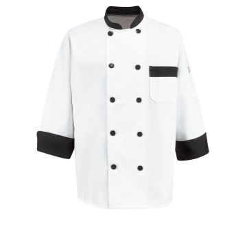 Red Kap KT74 Men's 30" Garnish Chef Coat