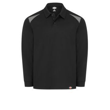 Dickies LL66 Men's Team Performance Long-Sleeve Polo