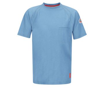 Bulwark QT30 Men's Moisture-Wicking Shirt - Blue