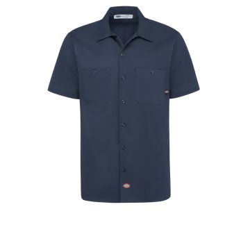 Dickies S307 Men's Industrial Cotton Short-Sleeve Work Shirt