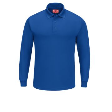 Red Kap SK6L Men's Long Sleeve Solid Performance Polo