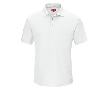 Red Kap SK74 Men's Short Sleeve Performance Knit Gripper-Front Polo