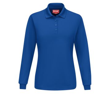Red Kap SK7L Women's Long Sleeve Performance Knit Polo