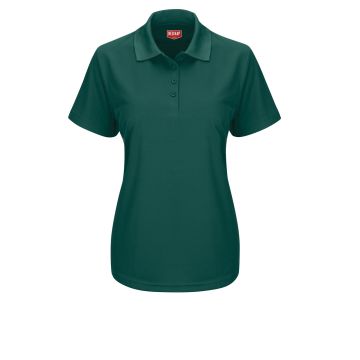 Red Kap SK97 Women's Short Sleeve Performance Knit Pocketless Core Polo