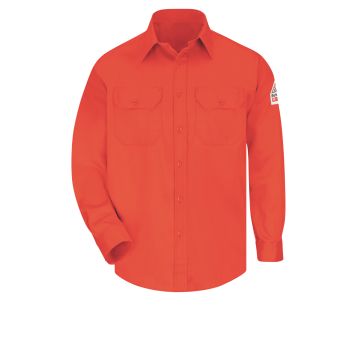 Bulwark SLU8 Uniform Shirt-Excel Fr Cmftch - Orange