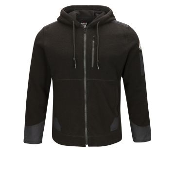 Bulwark SMH8 Men's Front Zip Modacrylic Blend Fleece Hoodie