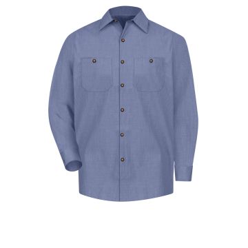 Red Kap SP14 Men's Long Sleeve Industrial Work Shirt