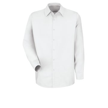 Red Kap SP16 Men's Long Sleeve Specialized Pocketless Work Shirt
