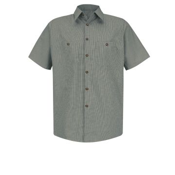 Red Kap SP20 Men's Short Sleeve Striped Work Shirt