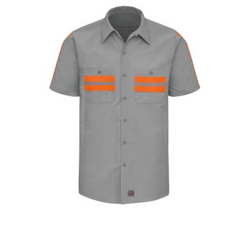 Red Kap SP24 Men's Short Sleeve Industrial Work Shirt