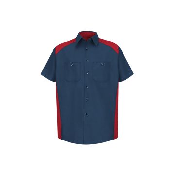 Red Kap SP28 Men's Short Sleeve Motorsports Shirt