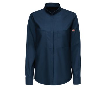 Red Kap SX35 Women's Long Sleeve Performance Pro+ Work Shirt with OilBlok + Mimix