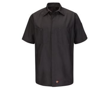 Red Kap SY20 Men's Short Sleeve Two-Tone Crew Shirt