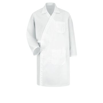 Red Kap WS50WH Men's Long-Sleeve 44.5" Butcher Wrap