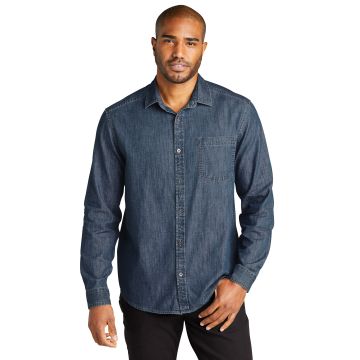 Port Authority &  Long Sleeve Perfect Denim Shirt W676