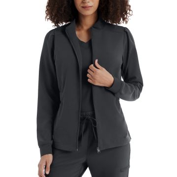 White Cross WJ704 Women's Two-Pocket Mock Neck Zip-Front Jacket