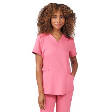 White Cross WT121 Women's Three-Pocket Curved V-Neckline Top