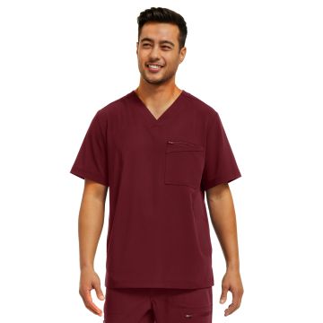 White Cross WT151 Men's Four-Pocket V-Neck Top