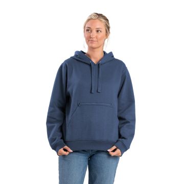 Berne WSP418 Ladies' Heritage Zippered Pocket Hooded Pullover Sweatshirt