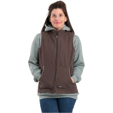 Berne WV15 Women's Sherpa-Lined Softstone Duck Vest