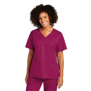 Wonderwink WW4760 Women's WorkFlex Mock Wrap Top
