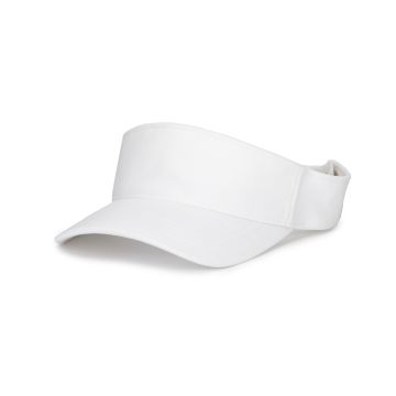 Flexfit Y8110 Adult Cool & Dry Visor - WHITE