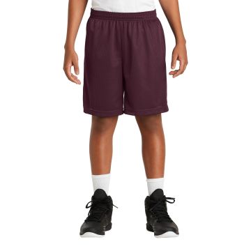 Sport-Tek &  Youth PosiCharge &  Classic Mesh Short. YST510