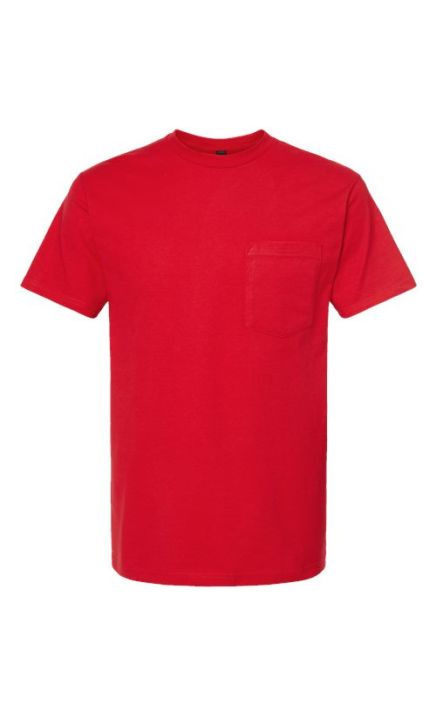 Tultex 293 Unisex Heavyweight Jersey Pocket T-Shirt
