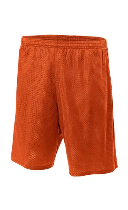A4 N5293 7 Lined Tricot Mesh Shorts