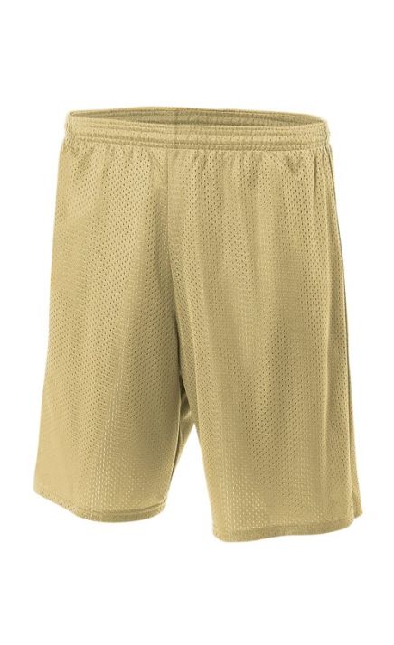 A4 NB5301 Youth 6 Lined Tricot Mesh Shorts