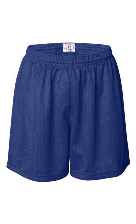 Badger 7216 Women's Pro Mesh 5 Shorts with Solid Liner