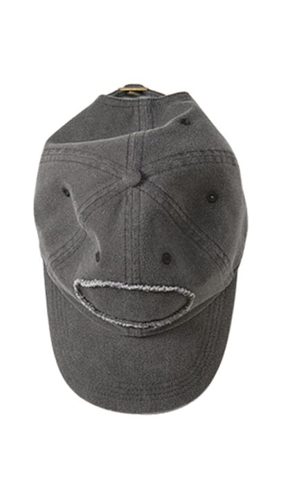 Authentic Pigment 1917 Pigment-Dyed Raw-Edge Patch Baseball Cap