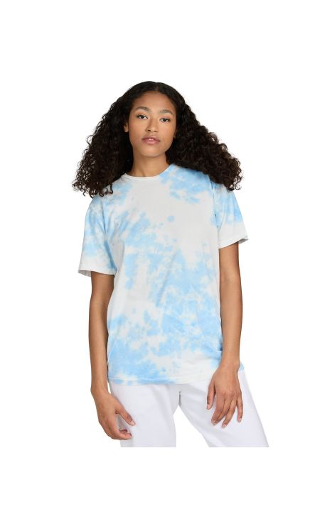 US Blanks 2000CL Unisex Made in USA Cloud Tie-Dye T-Shirt