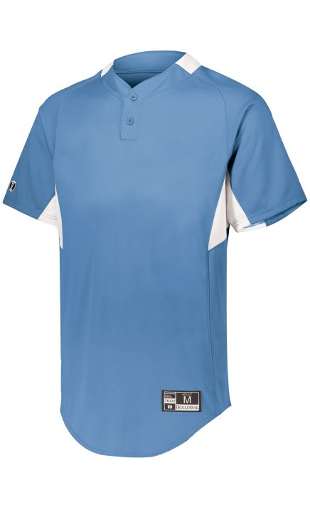Augusta Sportswear 221224 Youth Game7 Two-Button Baseball Jersey