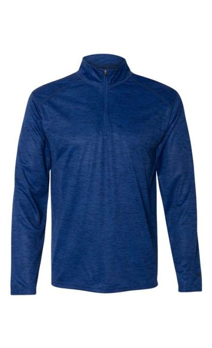 Badger 4172 Tonal Blend Quarter-Zip Pullover