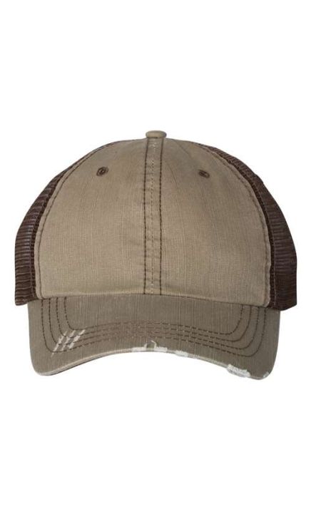 Mega Cap 6990 Herringbone Trucker